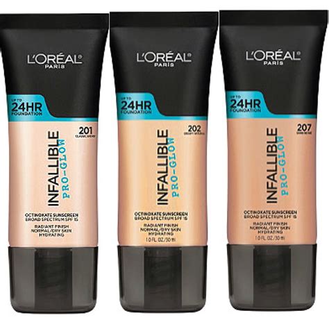 l'oreal infallible pro glow shade